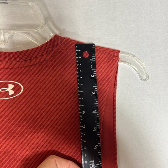 Under Armour Project Rock Tank Top PR 100 Percent Effort and Guts mens large red - Picture 12 of 16